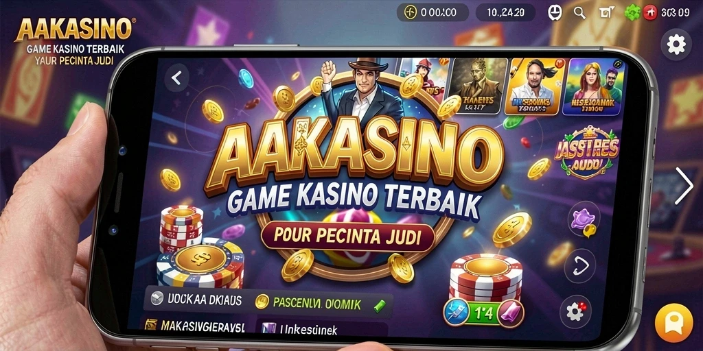 Tampilan menarik dari gameplay AAKASINO yang mendebarkan.