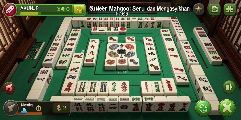 Tampilan gameplay AKUNJP yang menarik dan penuh warna.