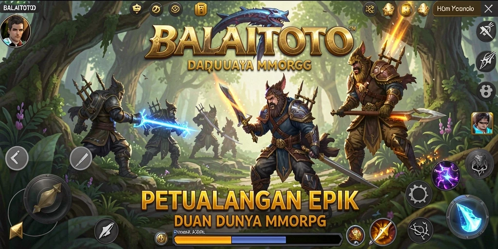 Tangkapan layar gameplay BALAITOTO menunjukkan petualangan menarik di dunia MMORPG.
