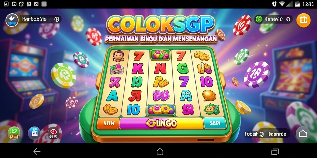 Tangkap momen seru dalam permainan Bingo COLOKSGP.