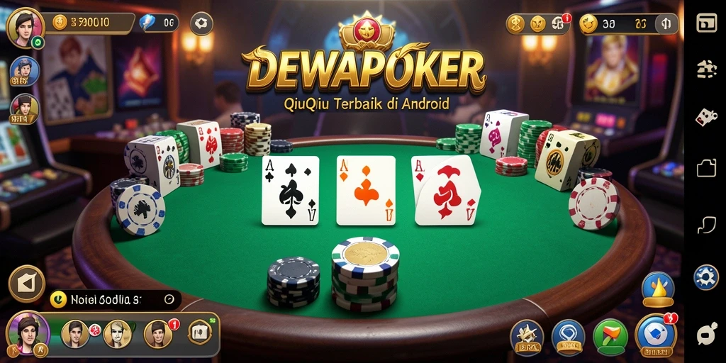 Tampilan gameplay QiuQiu yang mendebarkan dan seru.