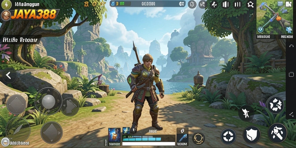 Tangkapan layar gameplay Open World JAYA388 yang menakjubkan.