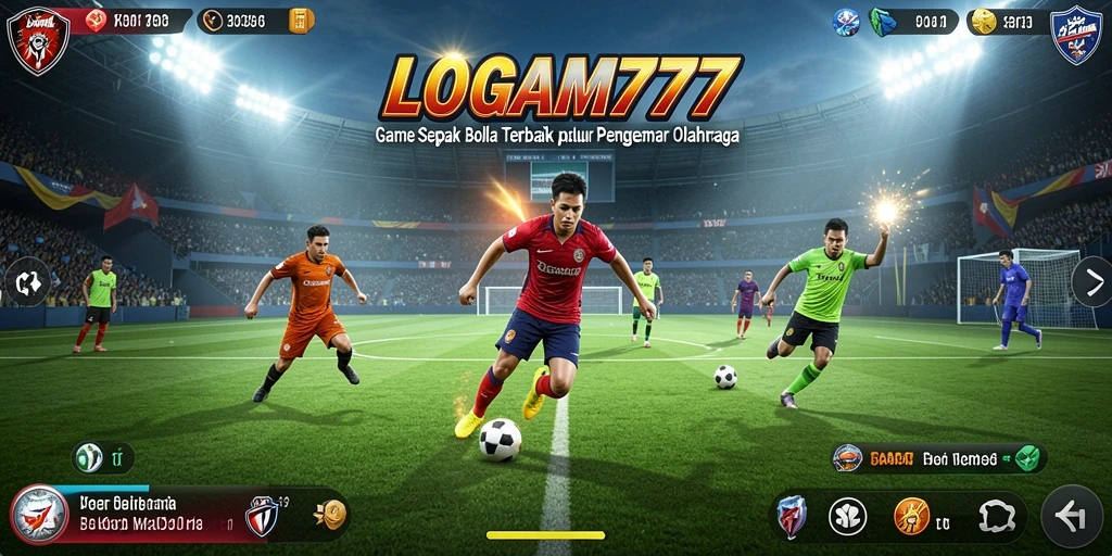 Tangkap momen seru di pertandingan sepak bola LOGAM777.