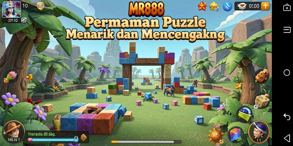 Tampilan gameplay utama MR888 yang seru dan penuh tantangan.