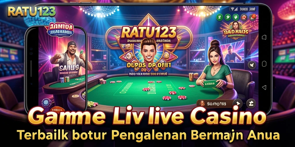 Tampilan gameplay Live Casino yang menarik dan mendebarkan.