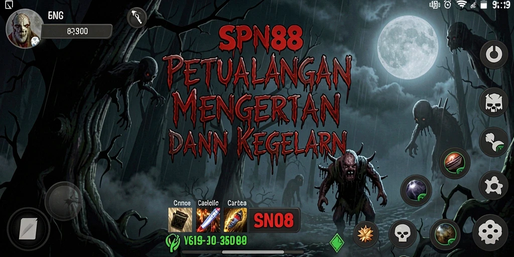 Tampilan menyeramkan dari gameplay SPN88 yang penuh dengan ketegangan.