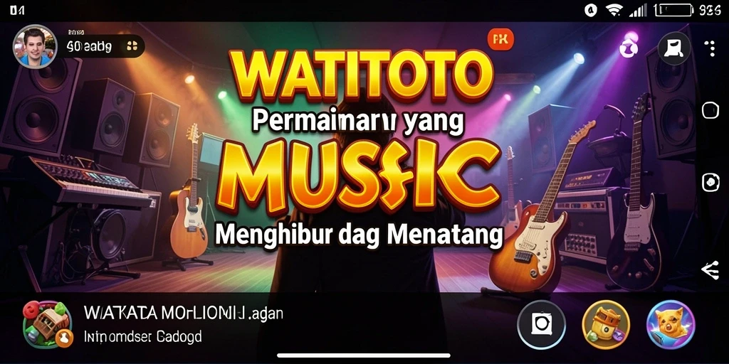 Tampilan gameplay WATITOTO yang menarik dan interaktif.